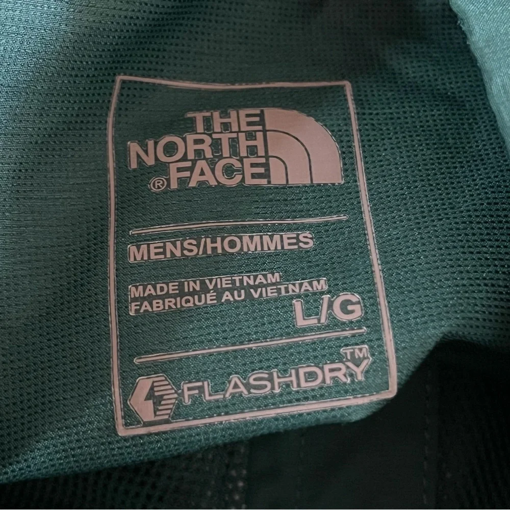 NORTH FACE Men’s FlashDry Windbreaker Jacket in Dark Green Style NF0A3F2P Size L